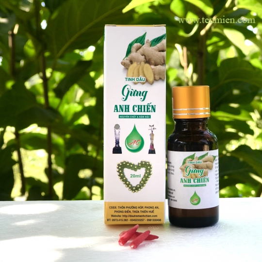 Tinh Dầu Gừng Anh Chiến