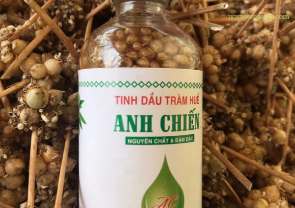 Tinh Dầu Tràm  Hoa Ném 100ML (ngâm cùng hoa ném)